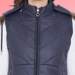 VERO AMORE Hooded Lightweight Sleeveless Padded Jacket image 3