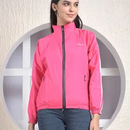 Dollar Solid Women Wind Cheater-image-48