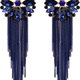 youbella Stylish Earrings Fancy Party wear Ear Rings Jewellery earings Alloy Drops & Danglers image 1