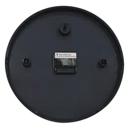 random Tic Toc Copper & Black Plastic Wall Clock image 5