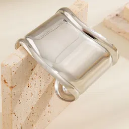 StyleCast x Revolte Men Silver-Plated Cuff Bracelet-picture-35