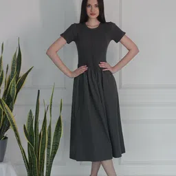 Ashtag Fit & Flare Midi Dress image 2