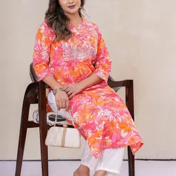 LAKSHAY FASHION Women Cotton Kurtas-picture-15