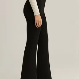 Plus Size Women Comfort Wrinkle Free Trousers image 3