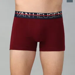 van heusen innerwear Van Heusen Pack of 2 Men Super Combed Cotton Trunks image 1