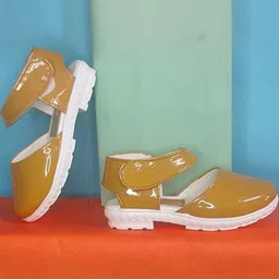 NEW LATEST Girls Leather Comfort Sandals-picture-51