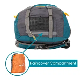 Half Moon Men Colourblocked Backpack with Reflective Strip image 4