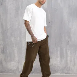 WROGN Men Striped Relaxed Fit T-shirt-picture-18