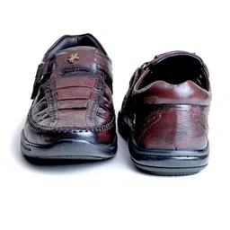 Buckaroo Men Leather Fisherman Sandals image 3