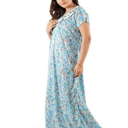 CHUI MUI Embroidered Maxi Nightdress image 3
