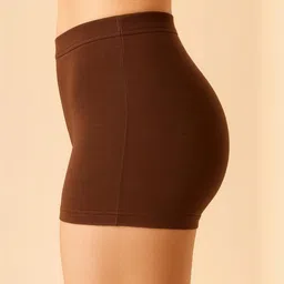 UllasPemium Women Pack of 2 Slim Fit Cycling Cotton Sports Shorts image 1