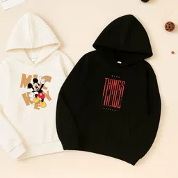 DAMN GUD DG Boys Printed Hooded Sweatshirt image 2