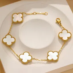 Jewels Galaxy Women Gold-Plated Wraparound Bracelet-picture-14