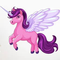 Coloured Wings Unisex Multi Decals and Stickers image 1