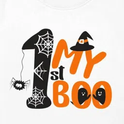 Arvesa Kids Typography Printed Extended Sleeves Applique T-shirt image 3