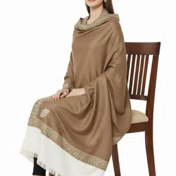Vrinde Women Ethnic Motifs Embroidered Pashmina Shawl-picture-42