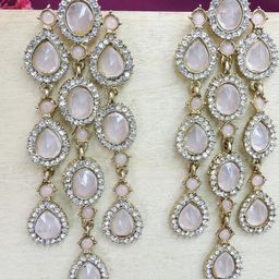 VATSALYA creation Gold-Plated Alloy Earrings-picture-8