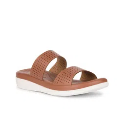 Liberty Women Textured Open Toe Flats-image-38