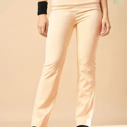 COLOR CAPITAL Pack Of 2 Flared-Fit Ankle-Length Gym Tights image 1