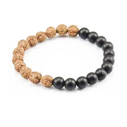 Divine souvenirs Unisex Artificial Beaded Elasticated Bracelet-picture-37