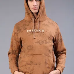 V-Mart Men Printed Hooded Sweatshirt image 5