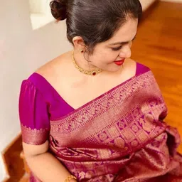 Parampara Ethnic Woven Design Zari Pure Silk Banarasi Saree image 5