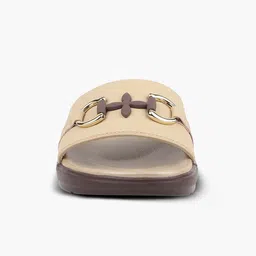 MEDIFEET Women Open Toe Flats with Buckles image 2