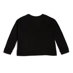 U.S. Polo Assn. Kids Girls Drop-Shoulder Sleeves Pure Cotton Applique T-shirt image 5
