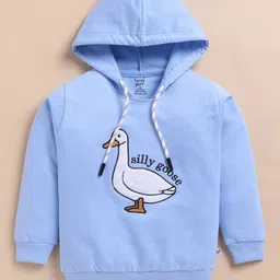 Toonyport Boys Embroidered Hooded Sweatshirt With Jogger image 5