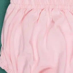 V-Mart Girls Floral Embroidered Peter Pan Collar Fit & Flare Dress image 2