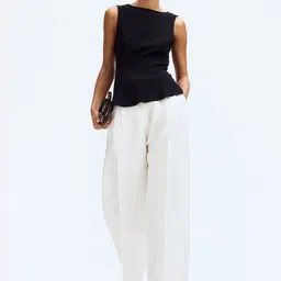 H&M Sleeveless Peplum Top image 3