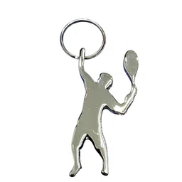 AUGEN Stainless Steel Premium Tennis-Charm Gifting Key Chain-picture-28