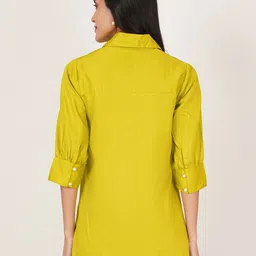 BAESD Women Cotton Maternity Shirt Style Longline Top image 5