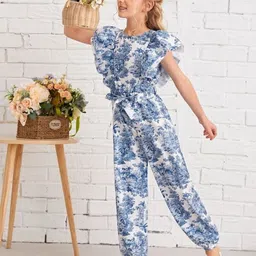 BAESD Girls Printed Basic Jumpsuit image 4