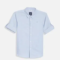 Allen Solly Junior Boys Slim Fit Opaque Casual Shirt-image-91