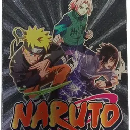 ancientkart New Naruto Black PVC waterproof 55 cards with Album image 2