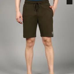 The Roadster Lifestyle Co Men Pack Of 2 Solid Mid Rise Lounge Shorts-image-66