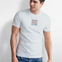 Seekbuylove Men Typography Printed Bio Finish T-shirt image 3