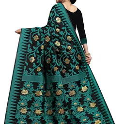 jayant creation Multicoloured Silk Cotton Jamdani Sarees image 5