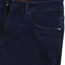 Arrow New York Velocity Men Tapered Fit Mid-Rise Light Fade Stretchable Jeans image 5