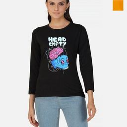 Metronaut Women Pack of 2 Bio Finish Graphic Printed Round Neck Cotton T-shirts-picture-4