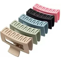 BEAUTY GIRLS Women Set Of 5 Matt Finished Claw Clip-picture-43