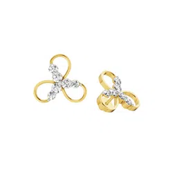 Sparkles Lab Grown Diamond 1.15 Carat Stud Earrings 14K Yellow Gold-picture-35