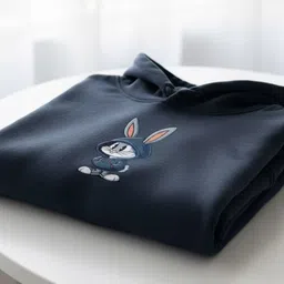 Moda Rapido Women Graphic Printed Hooded Long Sleeves Pullover Sweatshirt image 5