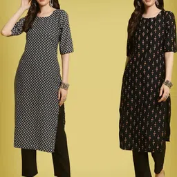Ethnic basket Women Multicoloured Kurtas-picture-16