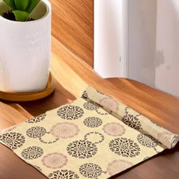 REVEXO Beige & Black Printed Water-Resistant Shelf Liner-picture-32