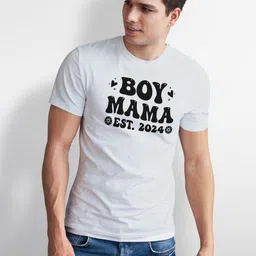 Seekbuylove Men Bio Finish Typography Printed Pure Cotton T-shirt-picture-37