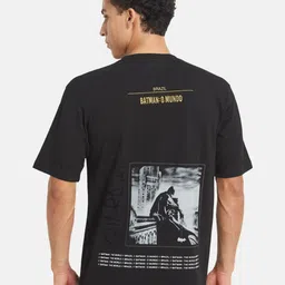 Octave Men Batman Printed Relexed Fit T-shirt image 3