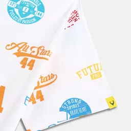 Allen Solly Junior Boys Conversational Printed Round Neck Cotton T-shirt image 2