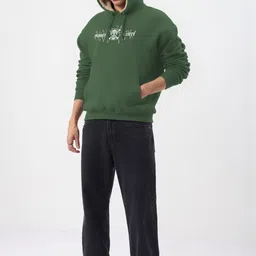 TOGS & TERRE Men Printed Hooded Sweatshirt image 2